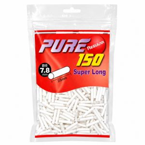 PURE 7.8MM*25MM(150粒） (Pure Super Long Regular Filter 7.8*25mm 150pcs)